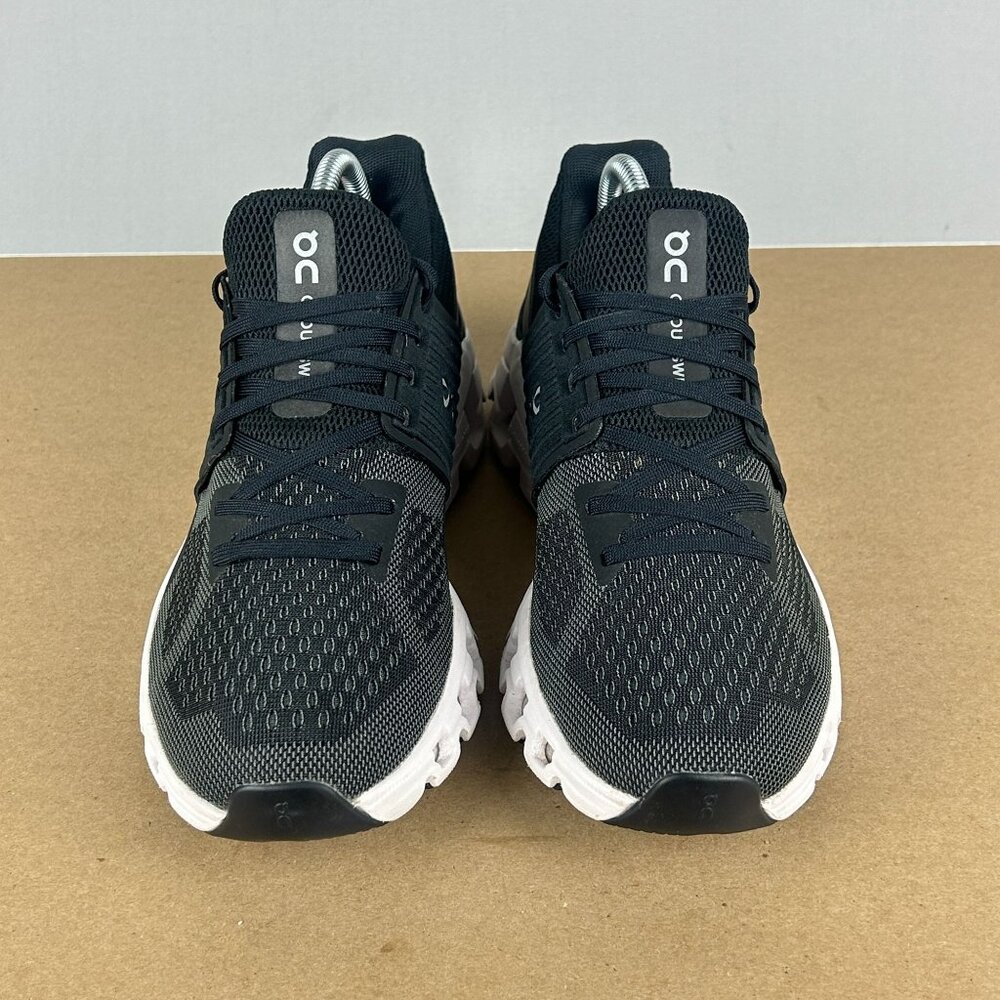 On Cloudswift Athletic Running Shoes Womens 6.5 Black White Low Top Lace Up - Picture 2 of 10